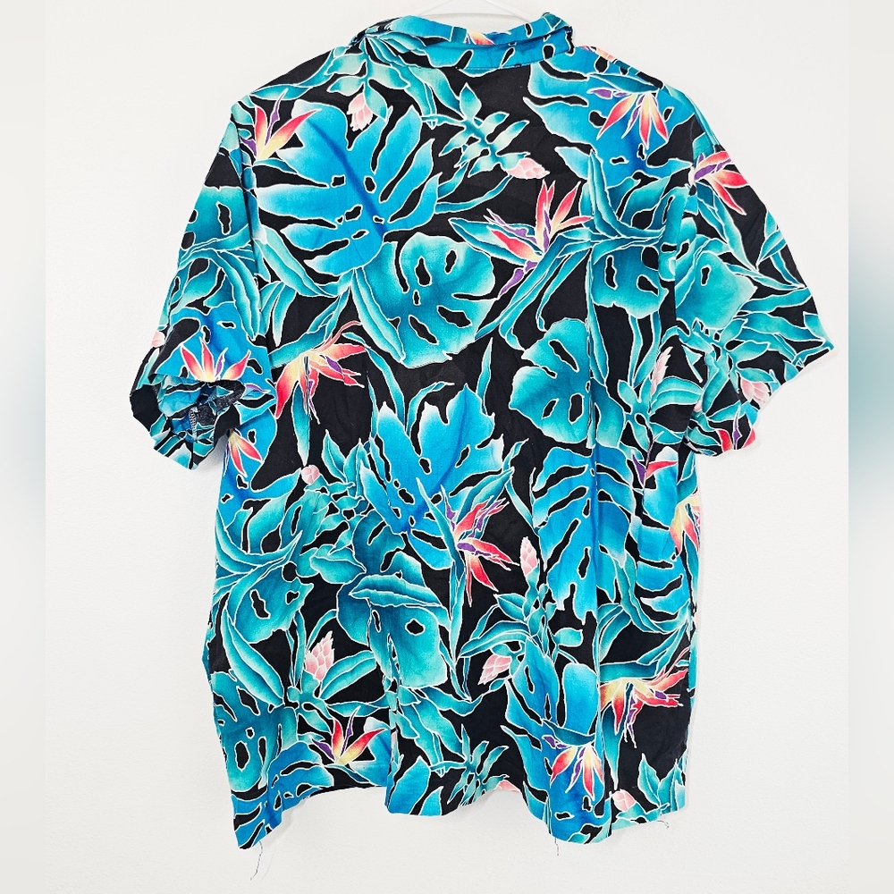 Hilo Hattie Original Hawaiian Button Up Shirt And Short Set - Picture 2 of 9